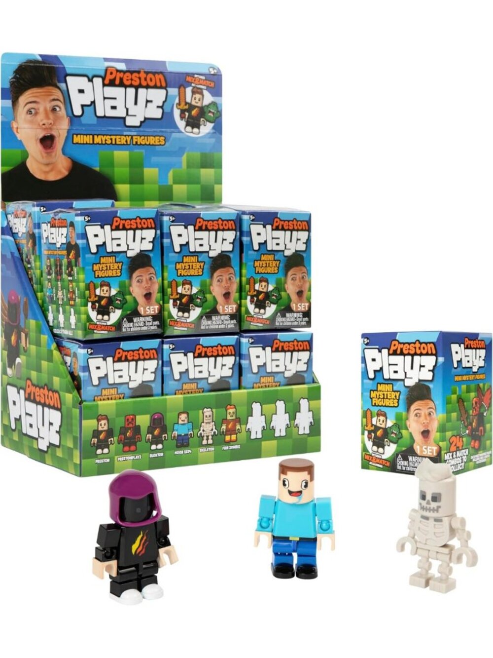 Mystery Figures Party Pack of 12 - Mini Collectible Surprise Toys for Kids